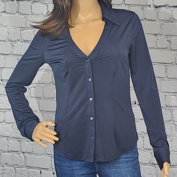 2/$50 L’Agence Dallas Long Sleeve Blouse Top Size XS - Picture 1 of 6